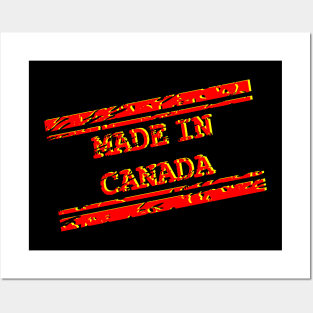 Made in Canada, patriot, style, america Posters and Art